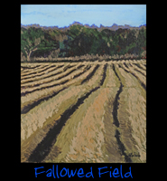 Fallowed Field - 22x28 Acrylic on Stretched Canvas with Image Wrap Border